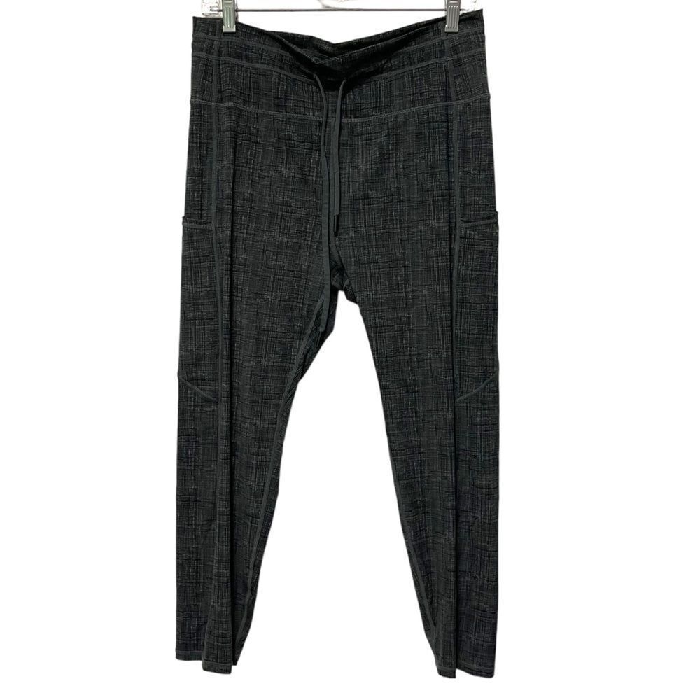 ZYIA Patterned Pocket Cropped Jogger Leggings 16/18